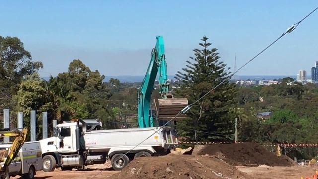 Diggers and Trucks for Kids Construction Site