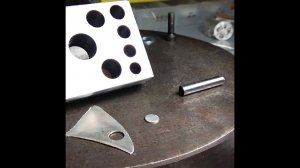 Вырубка дисков, высечка отверстий - инструмент для ювелиров