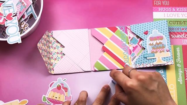 Cream And Sugar Mini Envelope Flip Book  Husband Does My Voiceover!  Heart  Crafts Series