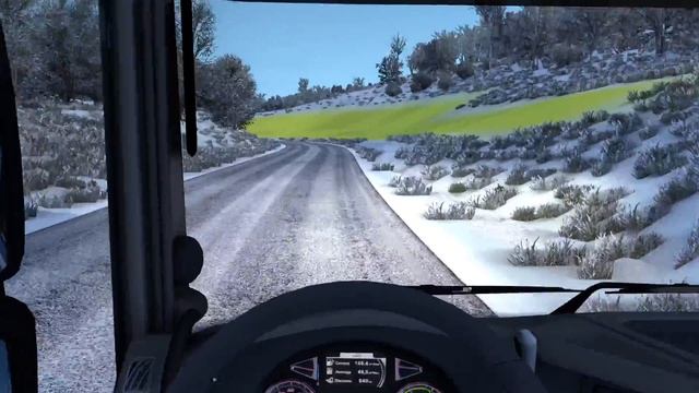 Везём тракторы. Euro Truck Simulator 2. смотреть онлайн