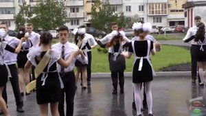Вальс выпускников. 110 школа, Новокузнецк. Мультикамерная видеосъёмка.
