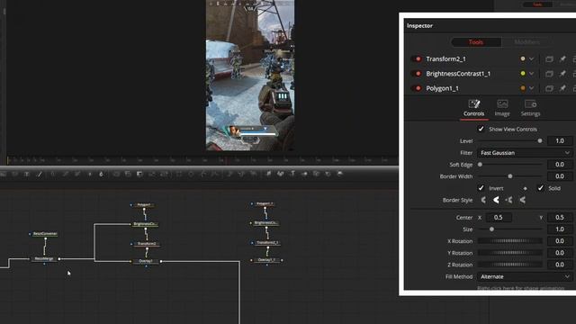 How to create custom vertical video converter in DaVinci Resolve. Fusion Tutorial