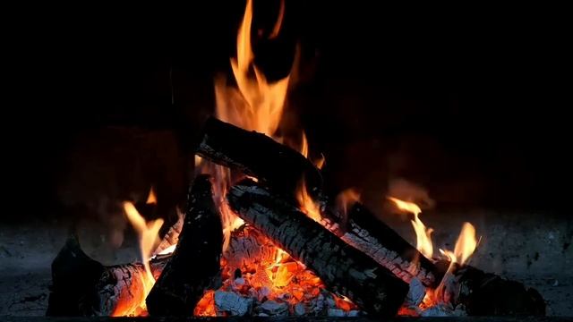 Звуки костра / АСМР Релакс / Фон / 1hr. fire relaxing for sleep смотреть онлайн
