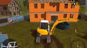 Construction Simulator 2015 прохождение 7-экскаватор симулятор