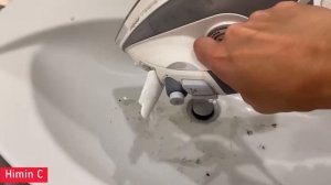 Чистим утюг от накипи и отложений с Himin C