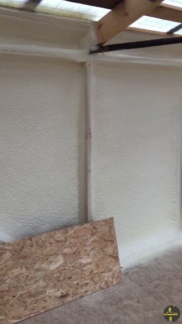 Утепление стен напылением ППУ смотреть онлайн