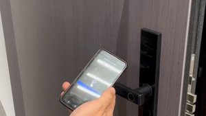 Настройка электронного замка F77 с помощью приложения. ТМК