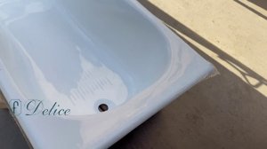 Ванна Delice Haiti Luxe с ручками и антискользящим покрытием