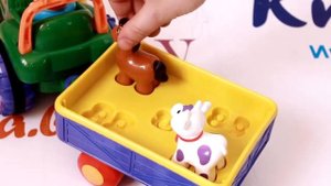 Игрушка Трактор фермера с животными Kiddieland