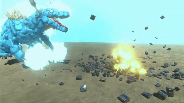 DRAGONSAURUS VS SHINGODZILLASAURUS EPIC BATTLES - ANIMAL REVOLT BATTLE SIMULATORS