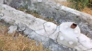 Теплая грядка из артбетона.