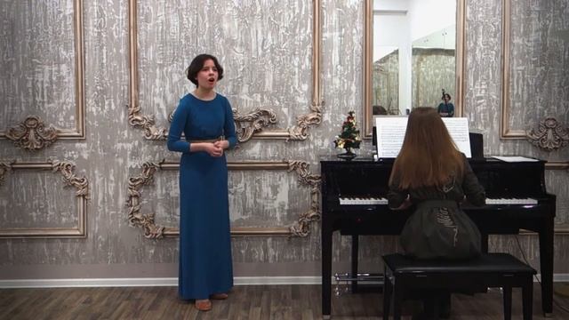 Мария Рябчикова 14 лет Вечор ко мне девице Народная песня в обработке Копосова. смотреть онлайн