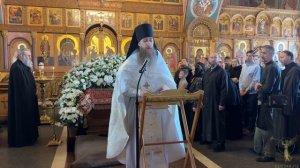 19.04.2025 проповедь в Великую субботу.Иеромонах Диодор.