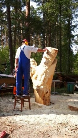 Резьба бензопилой