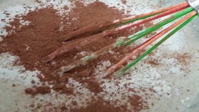 Оладьи шоколадные из овсяной муки