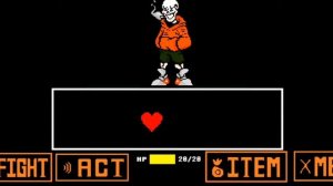 андерсвап папирус битва анимация на пацифисте