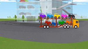 ДОКТОР МАШИНКОВА - Автовоз и потерянная машинка | Мультики для детей про машинки - Учим цвета