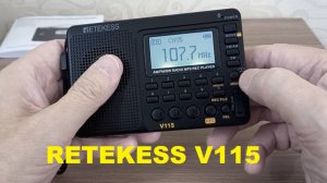 RETEKESS V115 - радиоприёмник