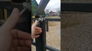 Щеколда на калитку. Защелка на калитку.