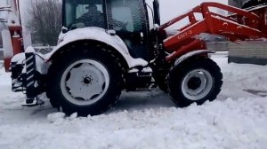 Экскаватор-погрузчик СМТ-3 Зима 2016