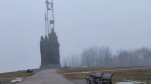 Монумент Ледовое побоище в Пскове