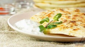 Турецкая хлебная лепёшка на сухой сковороде. БАЗЛАМА