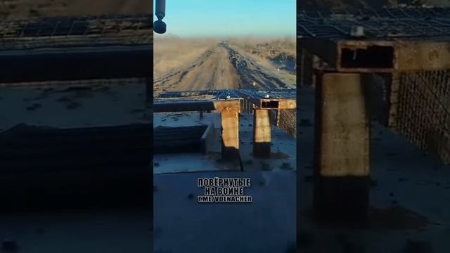 Очередные хлопчики проезжающие по «Дороге смерти» в Курской области.
