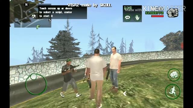 Крутой баг в игре GTA SA ANDROID