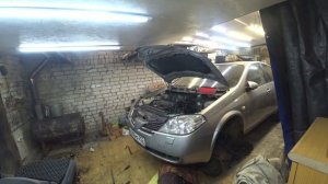 Снимаю кпп 4м40