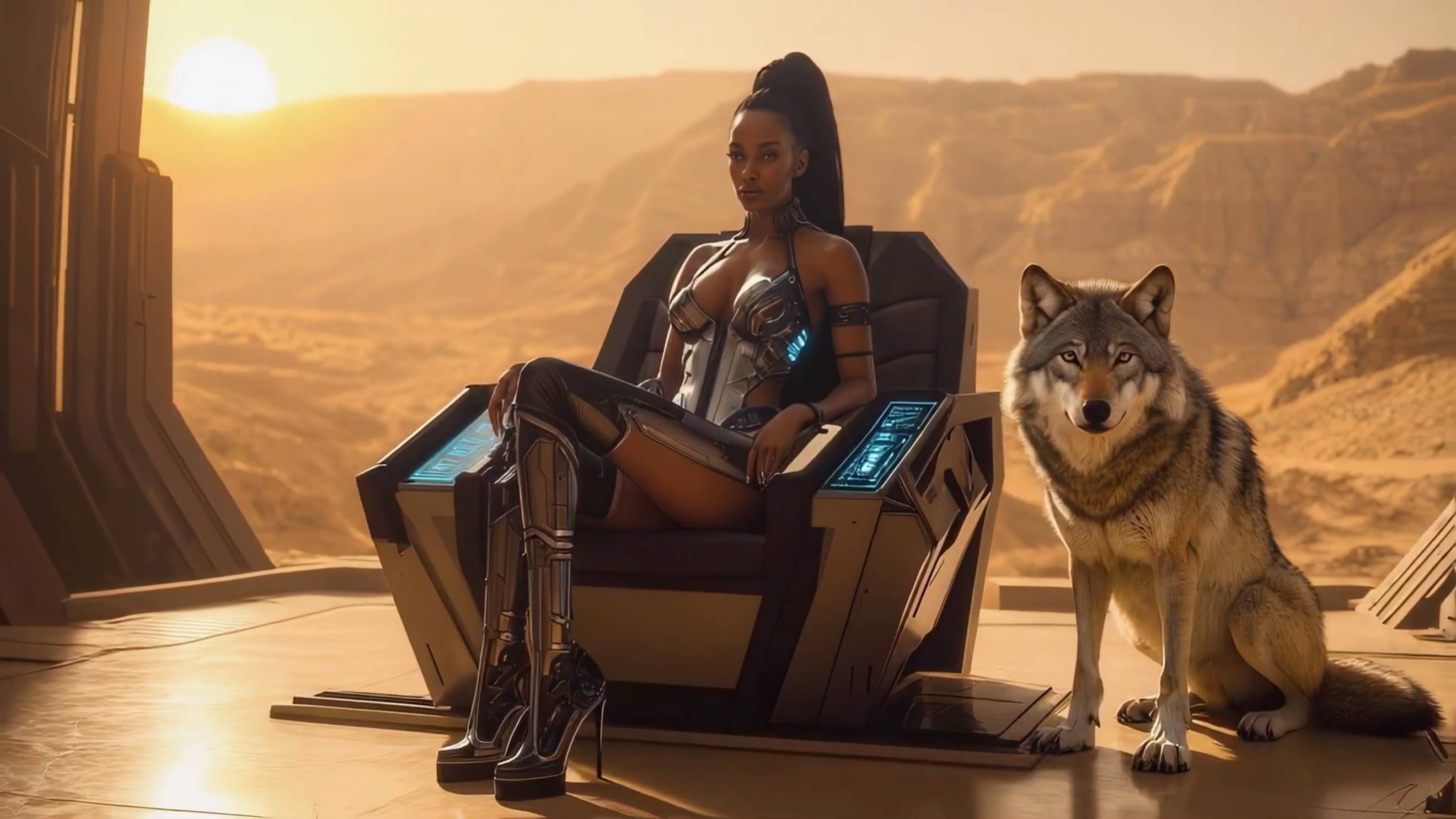 Princess of Planet Dune - Futuristic Sci-Fi Video смотреть онлайн