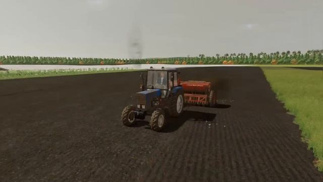 FS 22 I Посевная озимой пшеницы на МТЗ 82. с СЗ 3.6  I