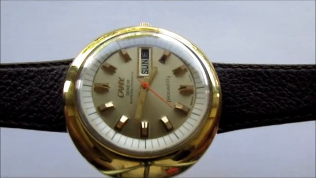 Camy Geneve Piccadilly Wrist Watch 1970s
