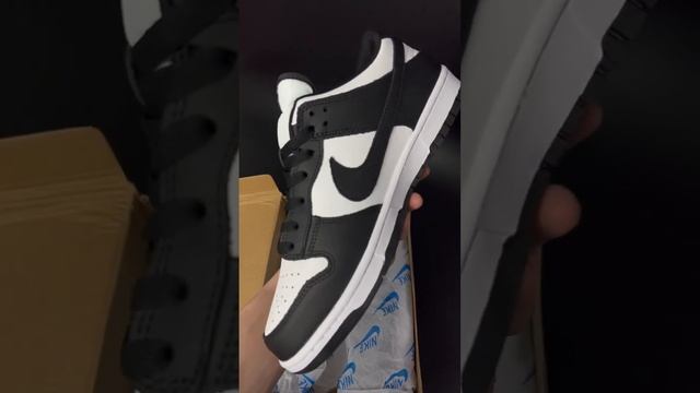 Кроссовки Nike Dunk Low Black смотреть онлайн