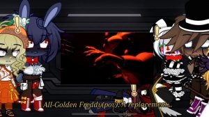 Fnaf 1 + Puppet reacts to Error 404 || Going Psycho || Psycho Trilogy || 4/6 || GL2