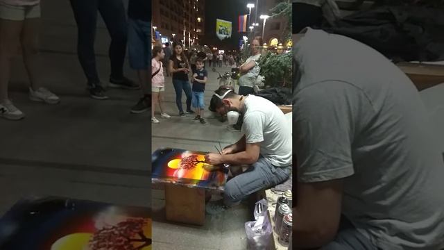 Таланты Армении. Художник в Ереване удивил!!! смотреть онлайн