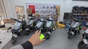 Быстрый электроскутер с Литиевой батареей 110Ач и контроллером 250/450А Ninebot M3 95C MAX с ABS⚡️