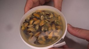 Взял на пробу Пресервы Мясо Мидий Чилийских в Рассоле. Обзор. Пробуем на вкус