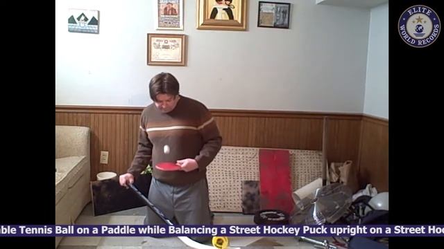 Most Number of Consecutive Bounces of a Table Tennis Ball on a Paddle  - EWR201120262