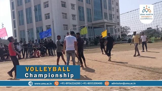 Volleyball Vibes: UMU's Dynamic Game Celebration 2024 #UshaMartinUniversity  #AnnualFestival
