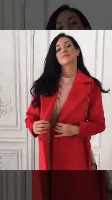 Красное пальто