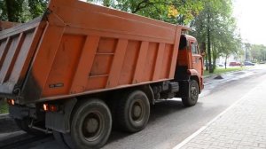 КамАЗ 6520 Движение задним ходом