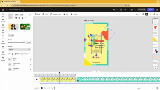 The Ultimate Adobe Express Hack: Never Miss the Safe Zones for Instagram Reels Again! смотреть онлайн