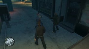 GTA 4 - провокация на драку; натравил русских на Дуэйна; русский район