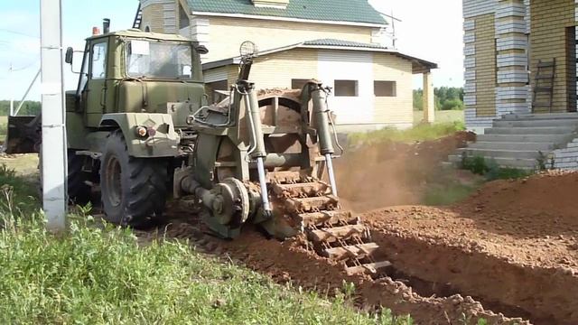 Землеройная машина ПЗМ-2