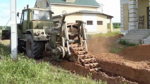 Землеройная машина ПЗМ-2