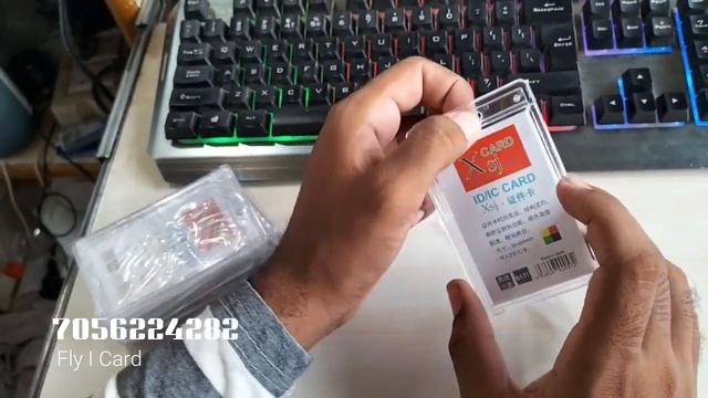 Id card Holder Acrylic Card id_card id_card_design