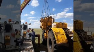 Установка КПП К700А в поле