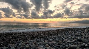 Красивое море на закате