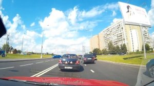 Бутовский Маршрут ГИБДД.Клаcсическая ошибка при развороте после ТНК