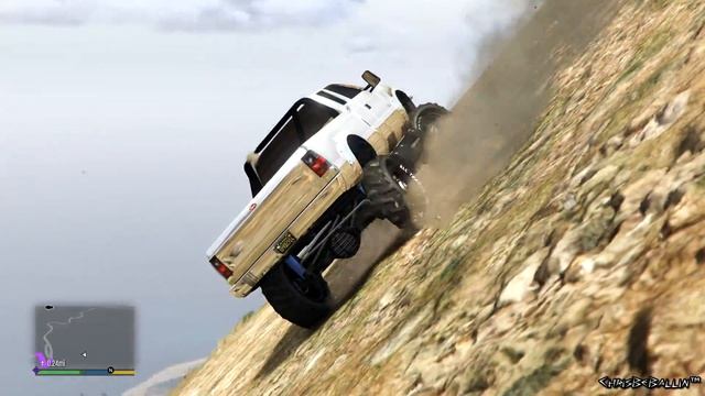 GTA V Gameplay - Vapid Sandking vs Mount Chiliad